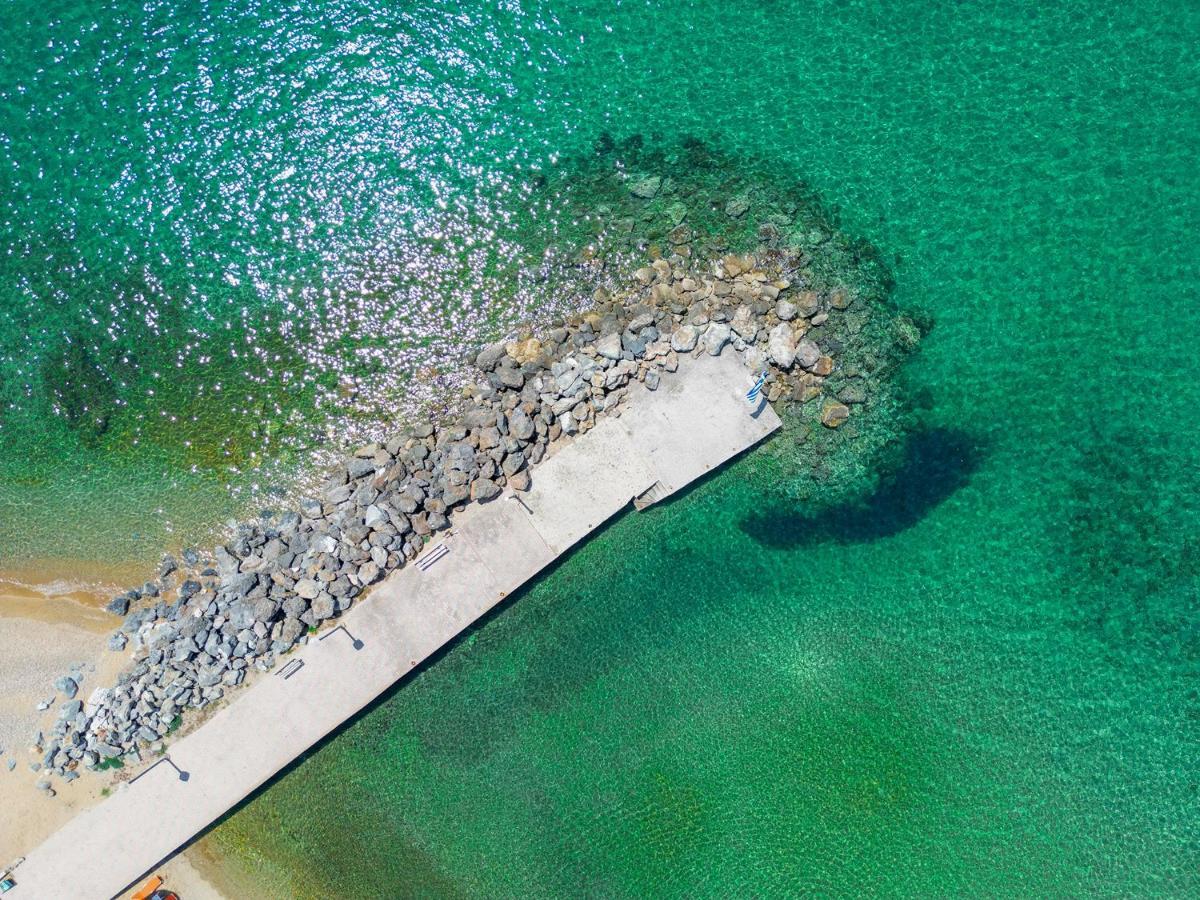 Coralli Holidays - Loutra Agias Paraskevis Agia Paraskevi  Bagian luar foto